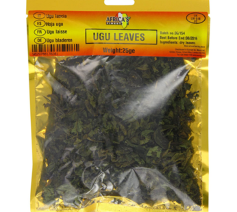 Dried Ugu Leaves.